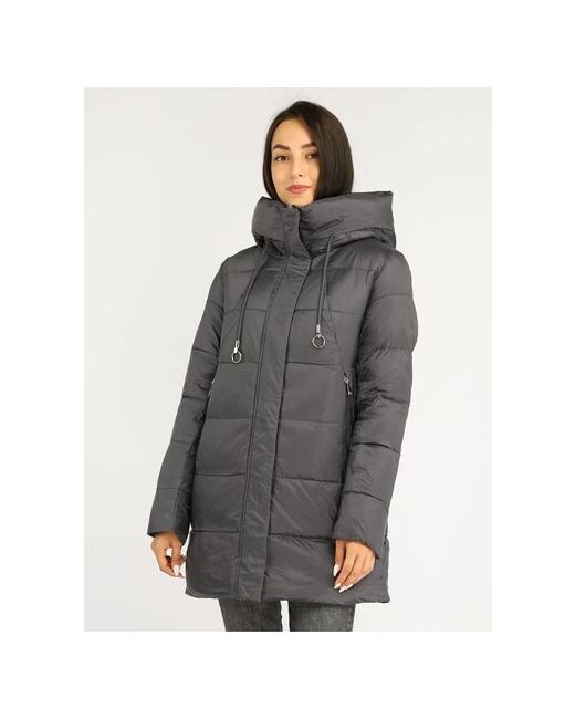 A Passion Play Куртка удлиненная зимняя SQ69437 темно-серый размер M