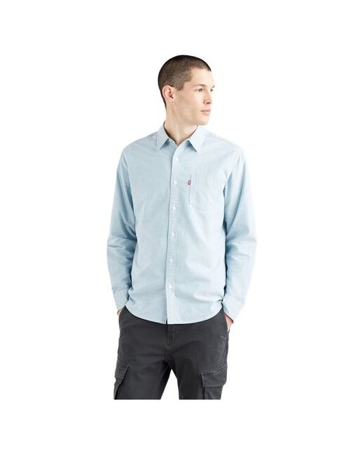 Levi's® Рубашка CLASSIC 1 PKT STANDARD BRITTANY BLUE Мужчины 85748-0110 S
