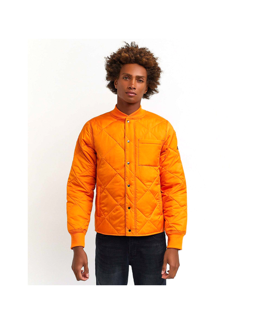 Reason Clothing куртка Quilted оранжевая