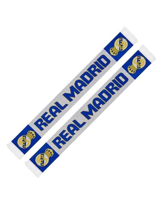 Fan Lab Real Madrid FC Атрибутика Для болельщиков Мадридского Реала футбол Шарф Реал Мадрид