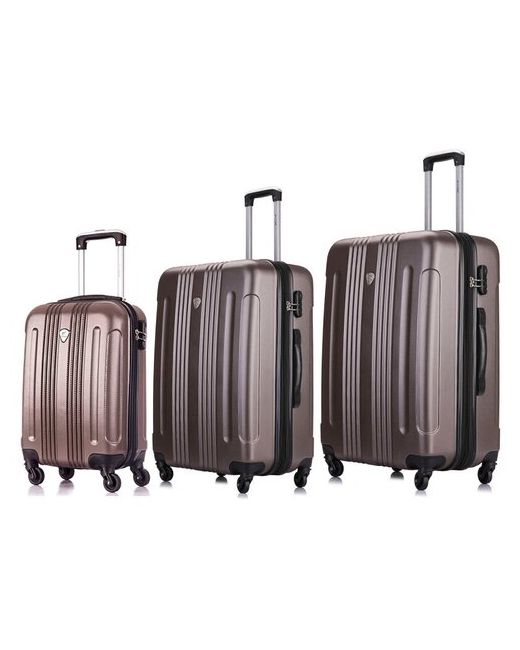 L'Case Комплект чемоданов Lacase Bangkok темно-
