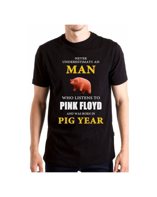Magazin-Futbolok Футболка Pink Floyd PIG Never Understimate Man