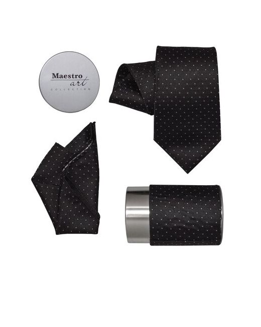 Maestro Подарочный набор галстук с платком De Black-B-74