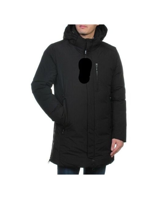не имеется Куртка зимняя удлиненная черная 6509 р.50