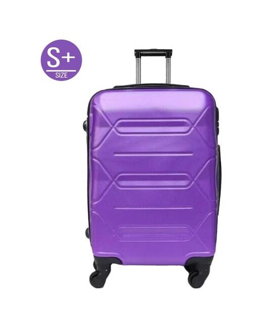 Твой чемодан Чемодан Размер S 50 л ударопрочный ABS пластик кодовый замок.
