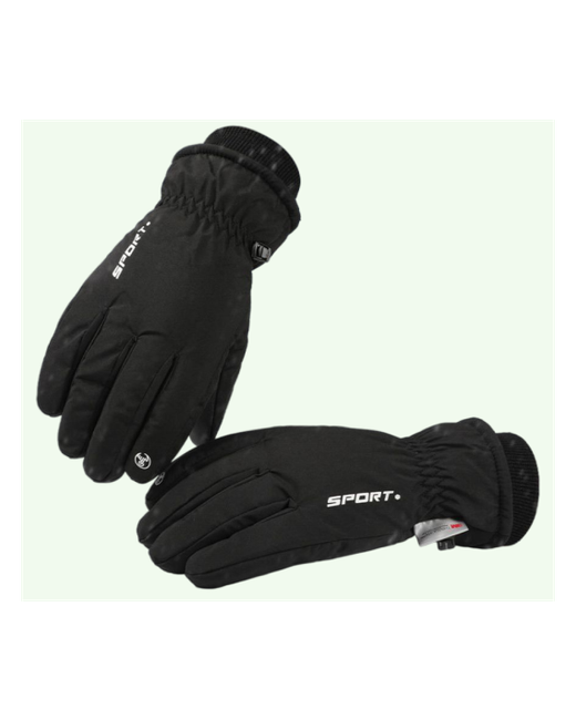 3D Family Термоперчатки перчатки зимние утепленные черные XL