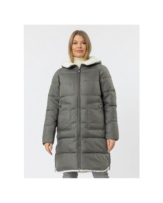 Nortfolk Пальто пуховое зима Куртка зимняя размер 44