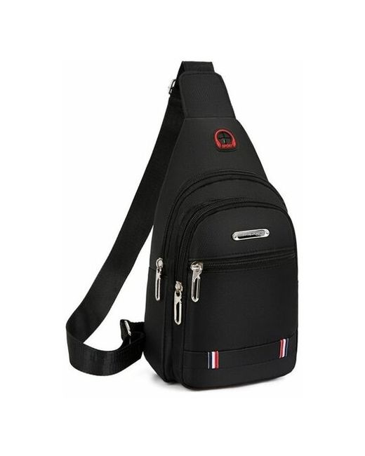 3D Family Сумка треугольная сумка рюкзак через плечо кросс-боди черная