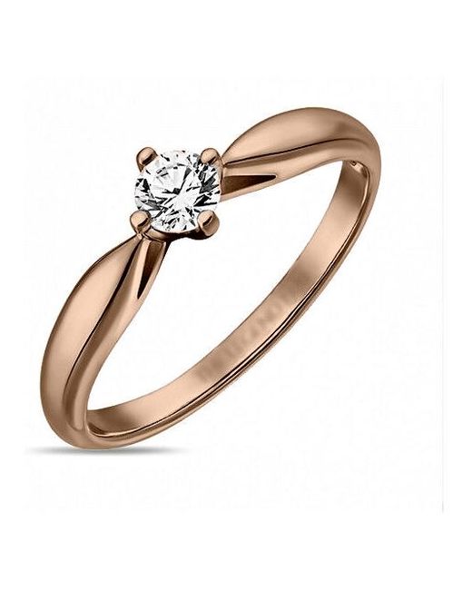 Лукас-Голд Золотое кольцо с бриллиантами