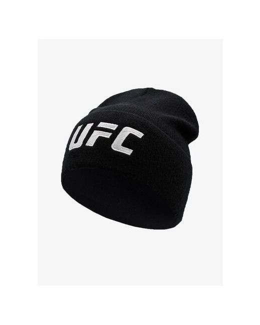 Ufc шапка WHITE LOGO черная