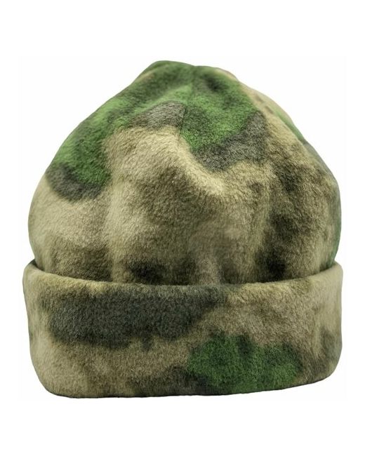 Военный коллекционер шапка зимняя флисовая двухслойная камуфляж Мох мультикам теплая Бини для охоты и рыбалки универсальный размер
