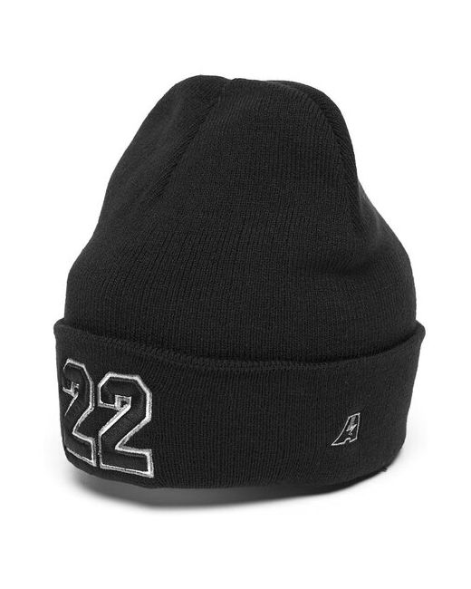 Atributika &amp; Club™ Шапка с номером 22 черная номерная шапка цифрами Два отворотом атрибутика и клуб