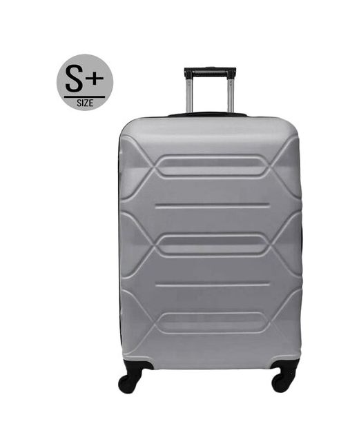 Твой чемодан Чемодан Размер S 50 л ударопрочный ABS пластик кодовый замок.