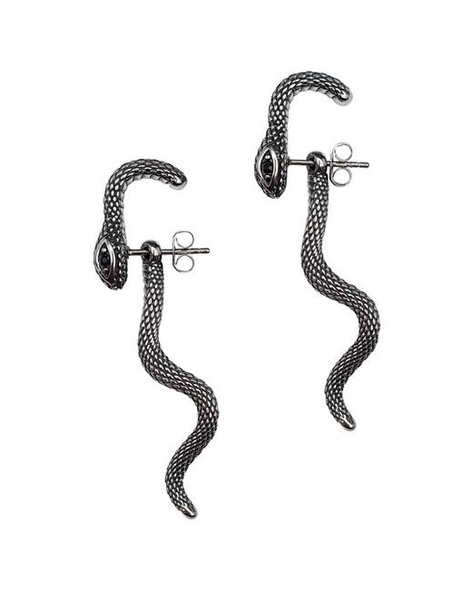 Starfallshop Дизайнерские серьги Змеи покровительницы модные серёжки гвоздики оригинальные пусеты