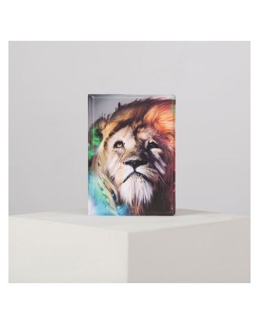 RecoM Обложка для паспорта разноцветный Лев