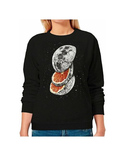 Dream Shirts Свитшот DreamShirts с принтом Луна-апельсин 42