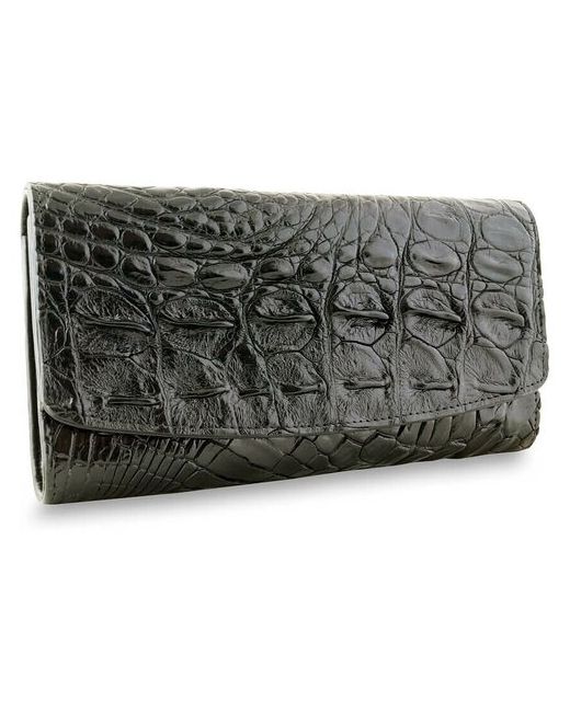 Exotic Leather кошелек из натуральной фактурной кожи крокодила