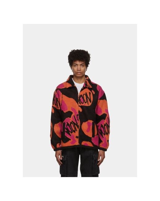 Noon Goons Куртка Lava Lamp Knit Jacket черный розовый оранжевый M