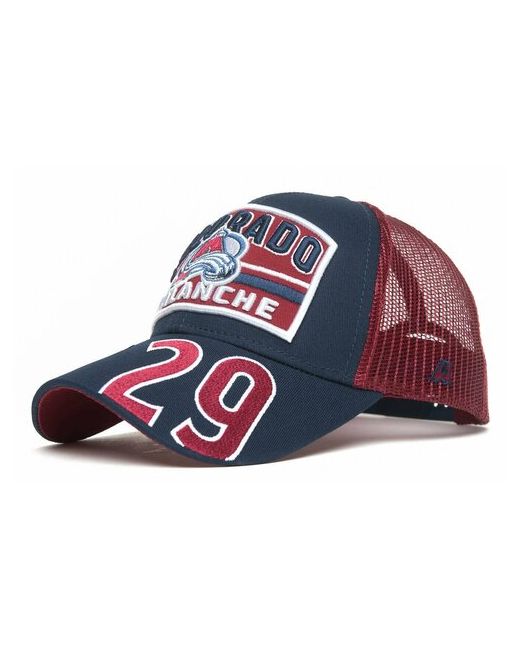 Atributika &amp; Club™ Бейсболка с сеткой NHL Colorado Avalanche 29 кепка НХЛ Колорадо Эвеланш номером Атрибутика и Клуб летняя