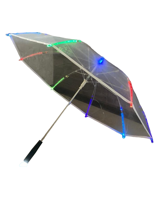 Change Umbrella Зонт светящийся с подсветкой LED светодиодный RGB купол фонариком