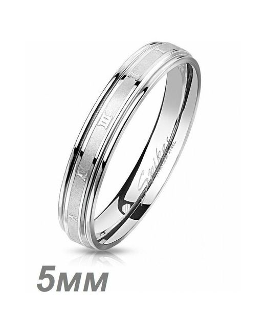 Spikes Классическое тонкое кольцо из ювелирной стали парные кольца для влюбленных обручальные с цифрами