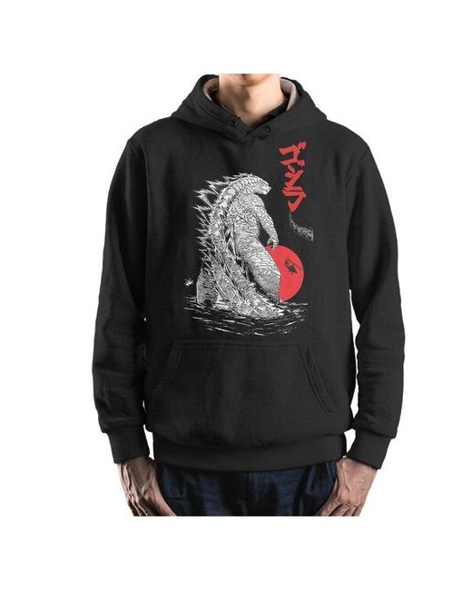 Dream Shirts Толстовка Худи Годзилла Godzilla 48 Размер