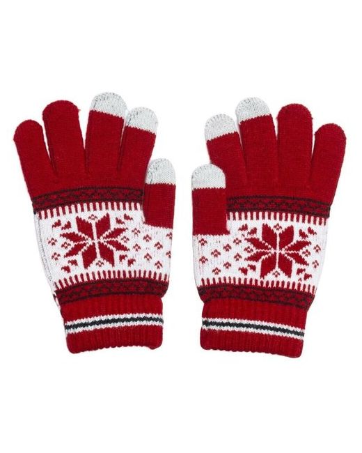 Gsmin Перчатки Touch Gloves для сенсорных емкостных экранов Снежинка