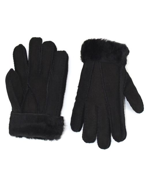 Happy Gloves Перчатки замшевые мех размер L