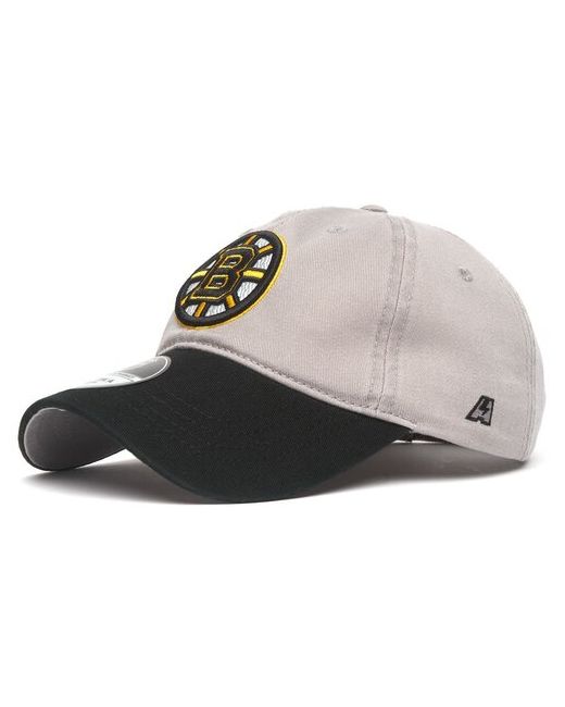 Atributika &amp; Club™ Бейсболка NHL Boston Bruins мягкая кепка НХЛ Бостон Брюинз Атрибутика и Клуб летняя из хлопка