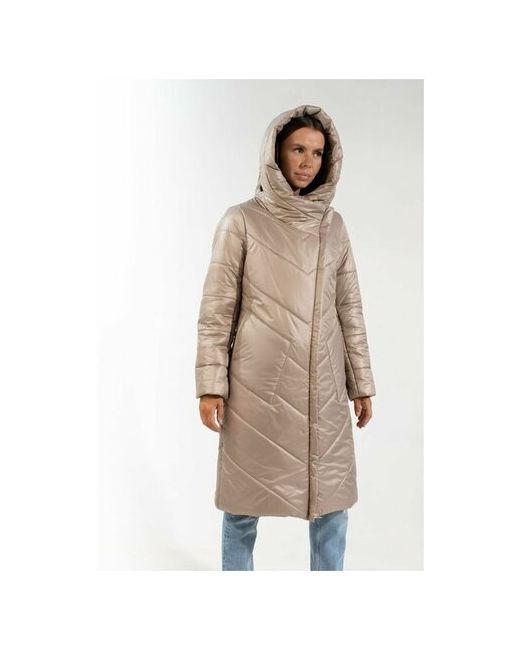 Дюто Зимняя модная куртка-пуховик с капюшоном модели Элла