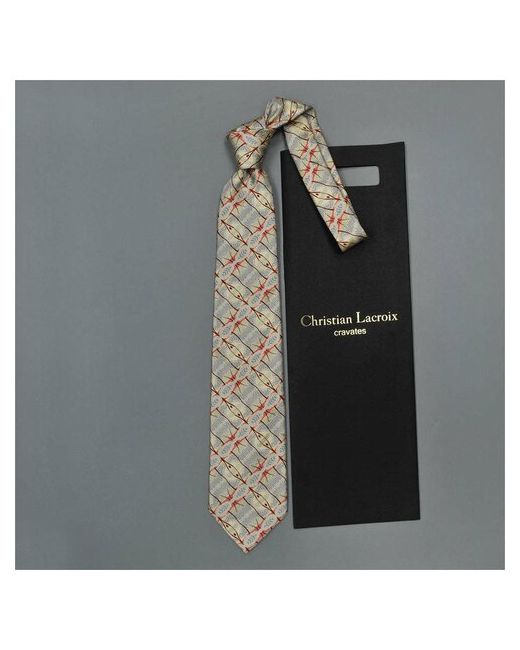 Christian Lacroix Стильный брендовый галстук 836646