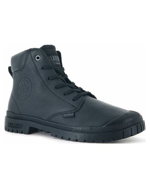 Palladium Ботинки Pampa Sp20 Cuff Leather 77236-010 кожаные черные 37