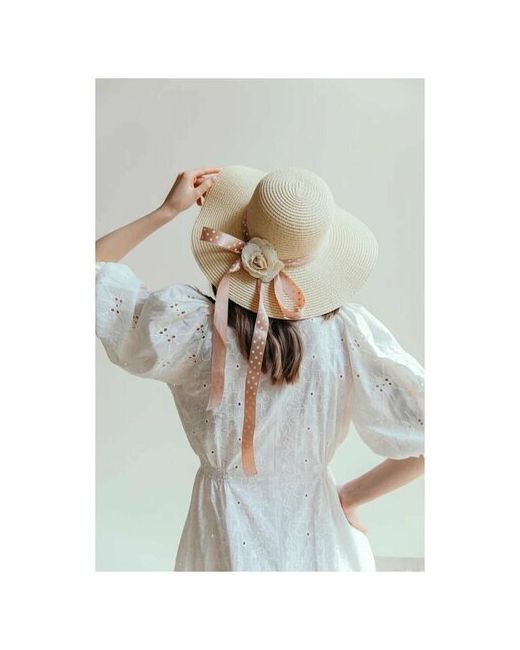 Diana Pavlovskaya шляпа летняясоломенная пляжная женскаяшляпа летняя широкополая