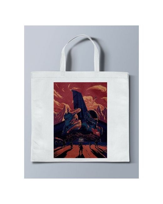BrutBag эко сумка шоппер с принтом Игры Mass Effect Andromeda 33232