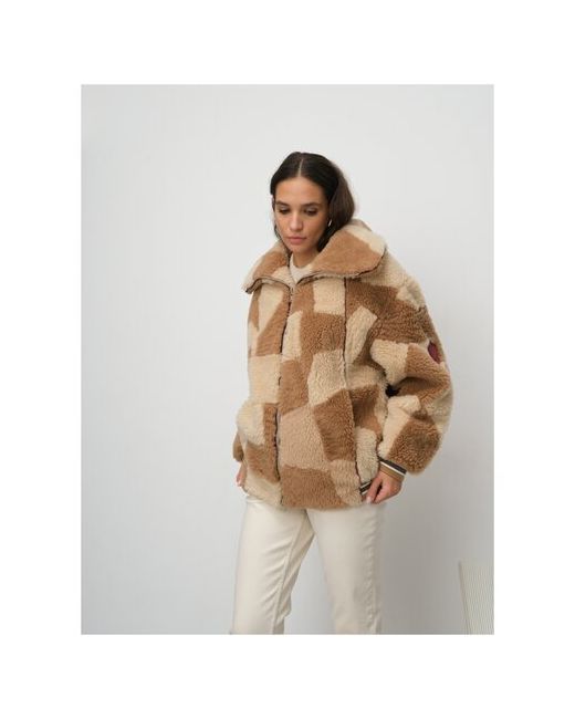 Snegiri Est 2021 Responsible Wool Куртка апсайкл SNEGIRI из стриженной шерсти верблюда размер SM