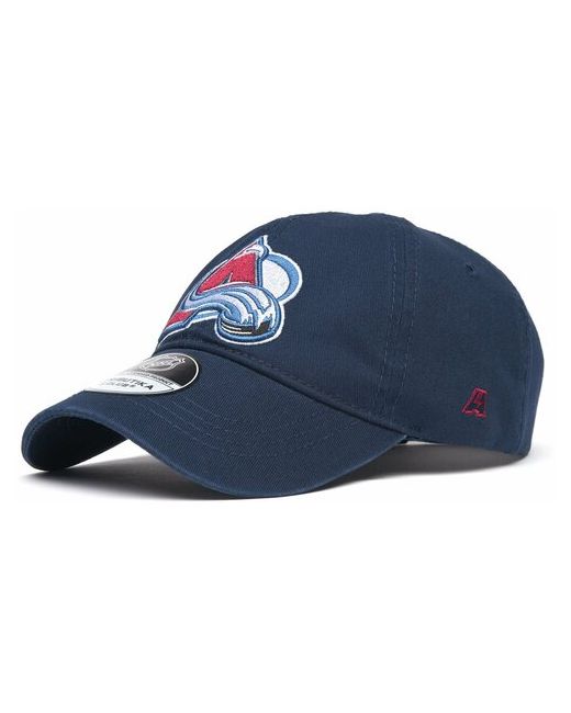 Atributika &amp; Club™ Бейсболка NHL Colorado Avalanche мягкая кепка НХЛ Колорадо Эвеланш Атрибутика и Клуб летняя из хлопка