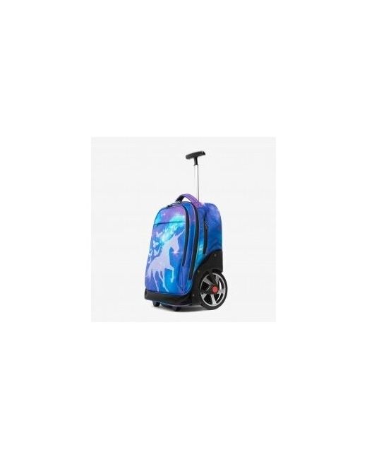 ProStyleBags Сумка-рюкзак на колесиках CUBE Unicorn Blue