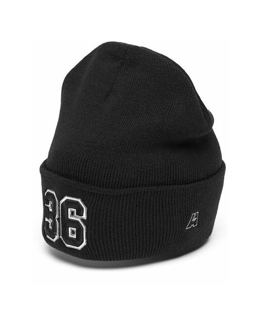 Atributika &amp; Club™ Шапка с номером 36 черная номерная шапка цифрами Три шесть отворотом атрибутика и клуб