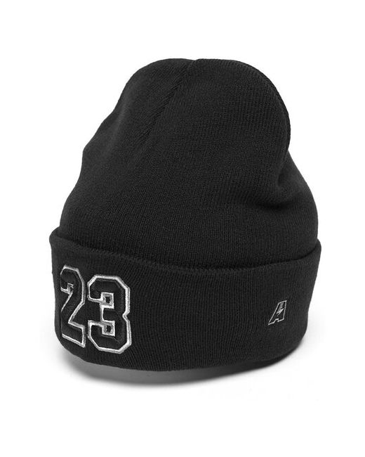 Atributika &amp; Club™ Шапка с номером 23 черная номерная шапка цифрами Два три отворотом атрибутика и клуб