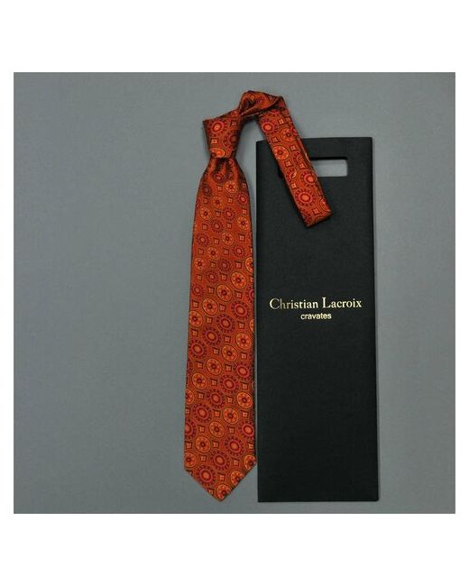 Christian Lacroix Стильный галстук с геометрическим узором 836891