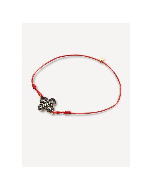 Ангельская925 Красная нить браслет на руку с серебряной подвеской Спаси и Сохрани 500318klred