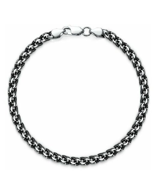 Dialvi Jewelry Браслет бисмарк чернение 18 размер