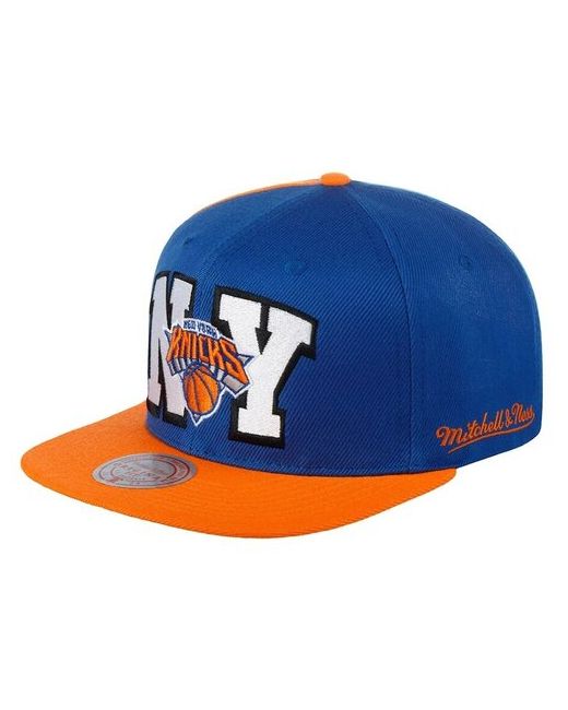 Mitchell Ness Бейсболка с прямым козырьком 6MUSSH21300-NYKRYOR New York Knicks NBA размер ONE