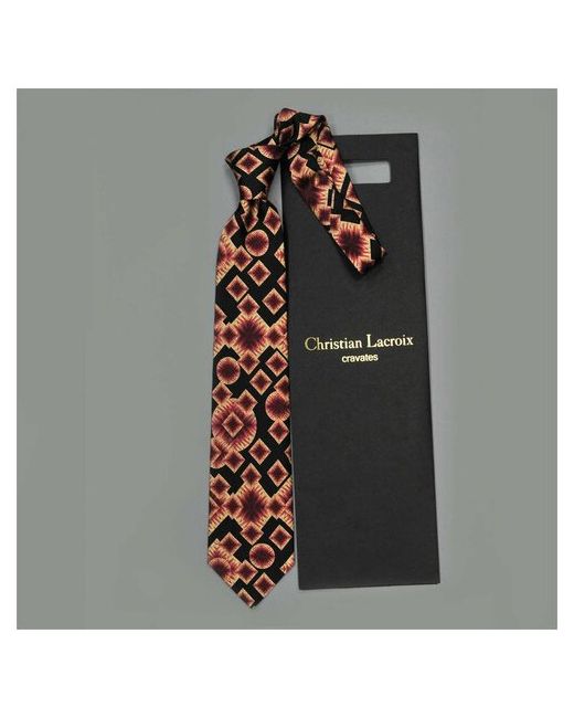 Christian Lacroix Яркий галстук с запоминающимся дизайном 835418