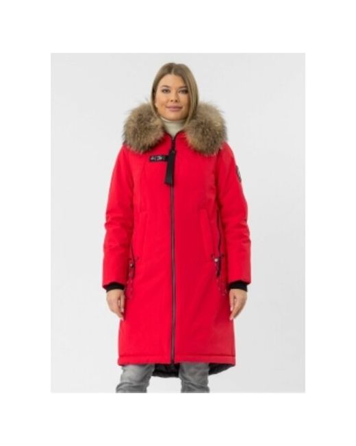 Nortfolk Куртка Парка зимняя с капюшоном удлиненная Пальто зимнее размер 44