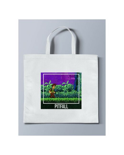 BrutBag эко сумка шоппер с принтом Игры Pitfall 33332