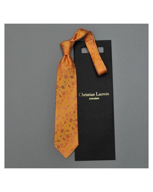 Christian Lacroix Яркий галстук с цветами 835628
