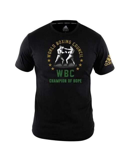 Adidas adiWBCT01 Футболка World Boxing Council WBC Champion of Hope черная M