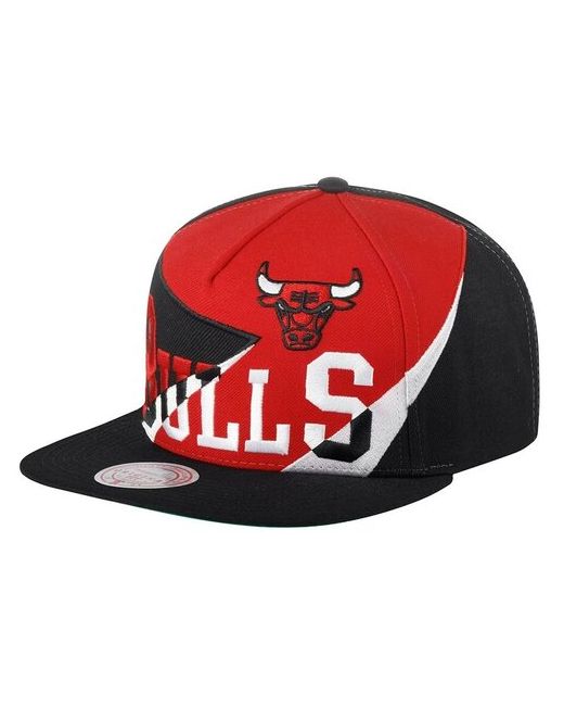 Mitchell Ness Бейсболка с прямым козырьком HHSS4521-CBUYYPPPRED1 Chicago Bulls NBA размер ONE