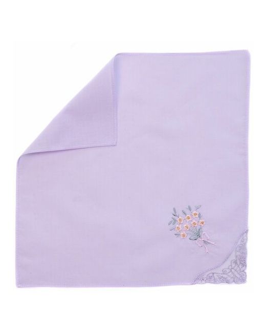 RenaTex Носовой платок с кружевом 27х27 см.
